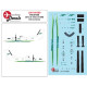 Lima November Decals 144-600 1/144 Wideroe Dhc-8-100s Old Scheme
