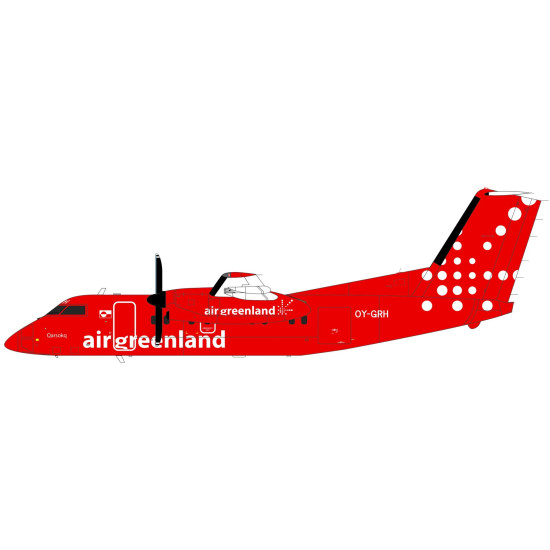 Lima November Decals 144-604 1/144 Greenlandair Dhc-8-100s