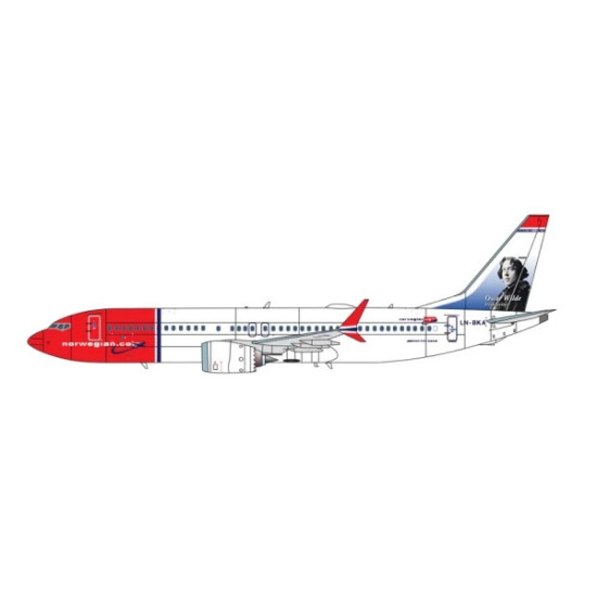 Lima November Decals 144-607 1/144 Norwegian B737-max 8 Ln-bka Oscar Wilde