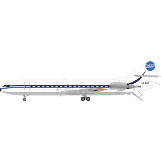 Lima November Decals 144-611 1/144 Swedair And Transwede Se210 10b3 Ln-bse