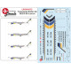 Lima November Decals 144-613 1/144 Transwede New Cs Se210 10b3 And Sultan Air