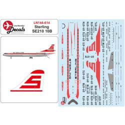 Lima November Decals 144-614 1/144 Sterling Se210 10b