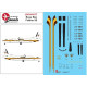 Lima November Decals 144-617 1/144 Busy Bee Fokker 50