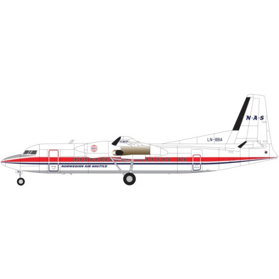 Lima November Decals 144-618 1/144 Norwegain Air Shuttle Fokker 50