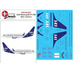 Lima November Decals 144-631 1/144 Sas B737-700 New Cs