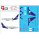 Lima November Decals 144-631 1/144 Sas B737-700 New Cs