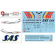 Lima November Decals 144-639 1/144 Sas Douglas Dc-10 In Rainbow Colours