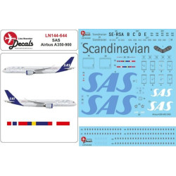 Lima November Decals 144-644 1/144 Sas Airbus A350-900