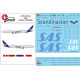 Lima November Decals 144-644 1/144 Sas Airbus A350-900