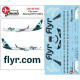 Lima November Decals 144-645 1/144 Flyr B737-800