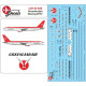 Lima November Decals 144-648 1/144 Greenlandair B757