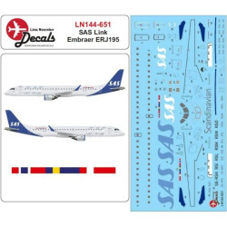 Lima November Decals 144-651 1/144 Sas Erj195 New Scheme