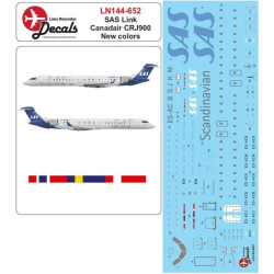 Lima November Decals 144-652 1/144 Sas Crj900 New Scheme