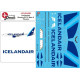 Lima November Decals 144-656 1/144 Icelandair Boeing B737 Max 8 Tf-ics