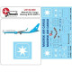 Lima November Decals 144-660 1/144 Maersk Air Cargo B767-300f