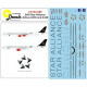 Lima November Decals 144-669 1/144 Sas A330/340 In Star Alliance Cs