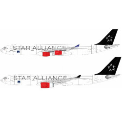 Lima November Decals 144-669 1/144 Sas A330/340 In Star Alliance Cs
