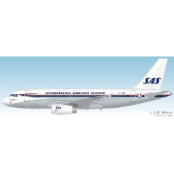 Lima November Decals 200-12 1/200 Sas Airbus A319 Retro Cs