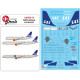Lima November Decals 200-13 1/200 Sas Airbus A319/321