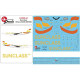 Lima November Decals 200-44 1/200 Sunclass A330