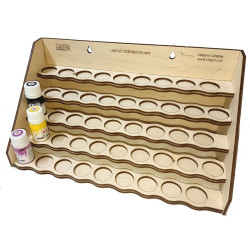 Lmg Wo-1235 Paint Stand For 45 Containers With A Diameter Of 25mm