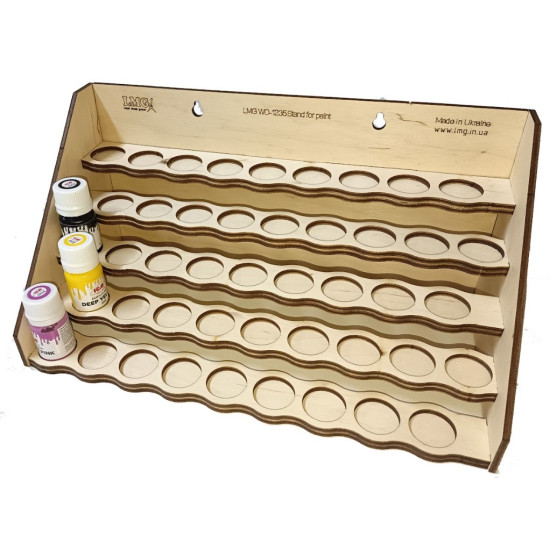 Lmg Wo-1235 Paint Stand For 45 Containers With A Diameter Of 25mm