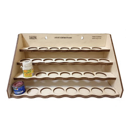 Lmg Wo-1236 Paint Stand For 30 Containers With A Diameter Of 30mm