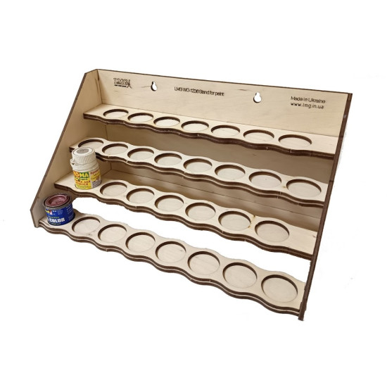 Lmg Wo-1236 Paint Stand For 30 Containers With A Diameter Of 30mm