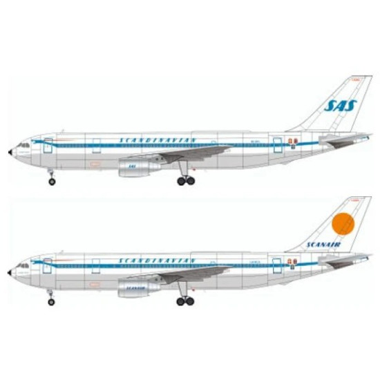 Lima November Decals 200-60 1/200 Sas/Scanair A300 First Scheme