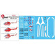 Lima November Decals 32-01 1/32 Norwegian Air Ambulanse Mbb Bo-105s