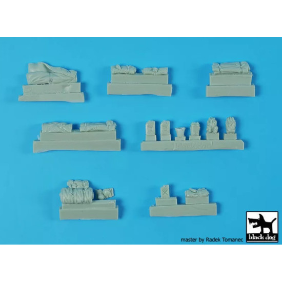 Black Dog T72196 1/72 Sd Kfz 135 Accessories Set For Rpm