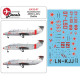 Lima November Decals 32-07 1/32 Scandinavian Aero L-29s