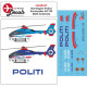 Lima November Decals 48-07 1/48 Norwegian Police Ec135