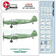 Lima November Decals 48-09 1/48 Wideroe Bf-108 Taifun