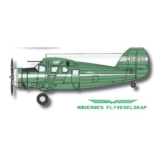 Lima November Decals 72-501 1/72 Noorduyn Norseman Wideroes And Polarfly And Masks