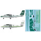Lima November Decals 72-504 1/72 De Havilland Canada Dhc-6 Twin Otter Wideroes