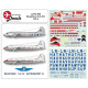 Lima November Decals 72-505 1/72 Dc-4 Braathens S.a.f.e.