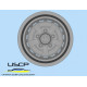 Uscp 24p114 1/24 3d Printed Resin Wheels Gkn Kent Wheels 15