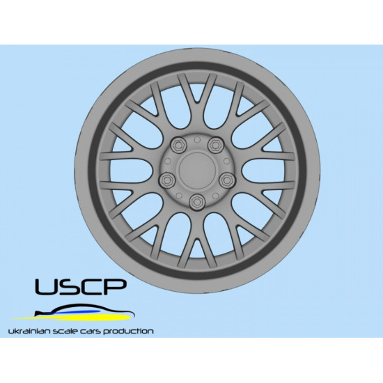 Uscp 24p041 1/24 3d-printed Wheels Rondell 0058 17