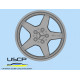 Uscp 24p201 1/24 3d-printed Wheels Amg Wheels Styling Iii 17