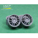 Uscp 24p203 1/24 3d-printed Wheels Oz F1 Wheels 17