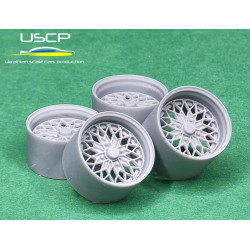 Uscp 24p204 1/24 3d Printed Resin Wheels Glow Star Wheels Ms-cg 15