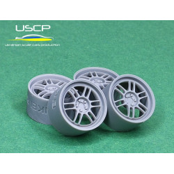 Uscp 24p207 1/24 3d-printed Wheels Enkei Rpf1 17