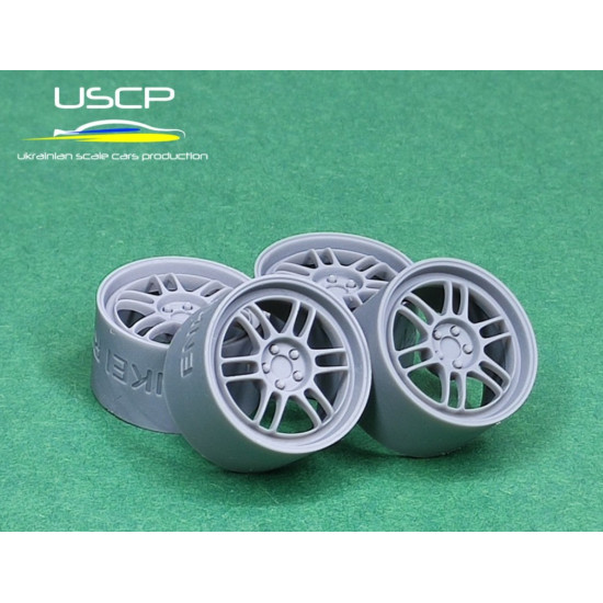 Uscp 24p207 1/24 3d-printed Wheels Enkei Rpf1 17