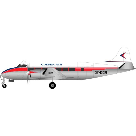 Lima November Decals 72-511 1/72 Dh 114 Heron Falck Air Faroe Airways Cimber Air