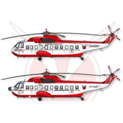 Lima November Decals 72-513 1/72 Greenlandair Sikorsky S-61n Old Scheme Includes Masks
