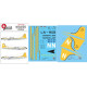 Lima November Decals 72-519 1/72 Nordic-air And Bergen Air Transport/Bat Dc-4