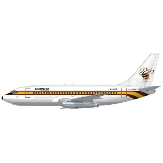 Lima November Decals 72-524 1/72 Busy Bee B737-200