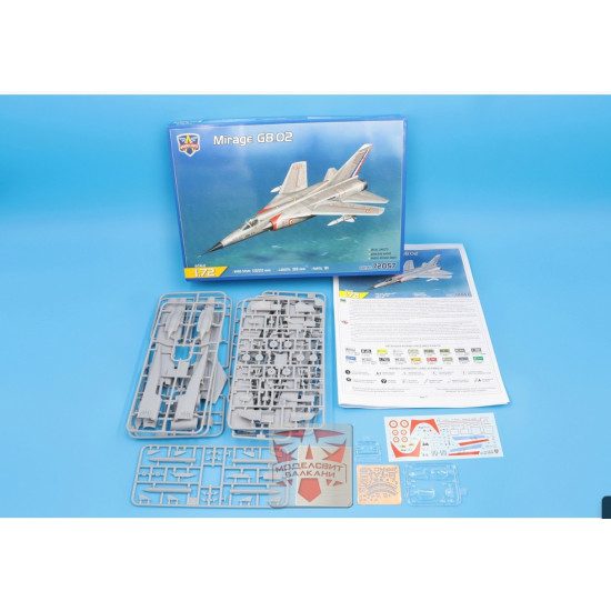 Modelsvit 72057 1/72 Mirage G8-02 Plastic Model Kit