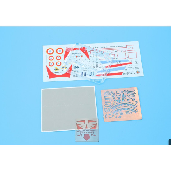 Modelsvit 72057 1/72 Mirage G8-02 Plastic Model Kit